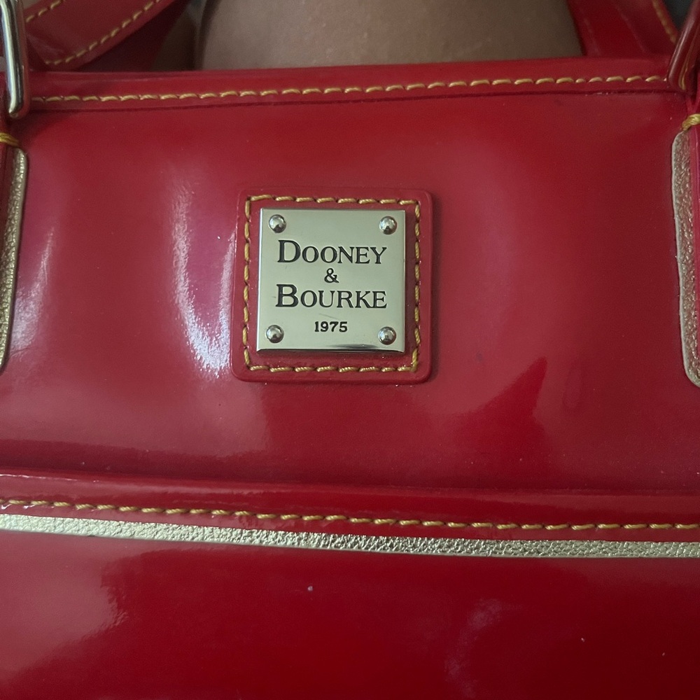 Red Leather Tote Bag - Picture 5 of 5